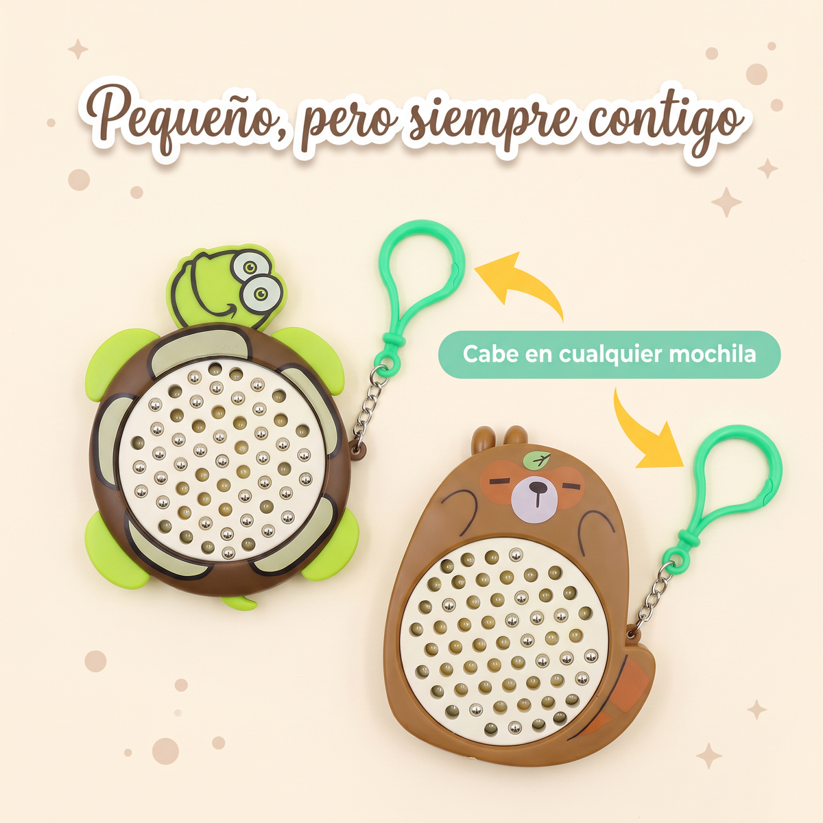 Llavero Sensorial Magnético Antiestrés