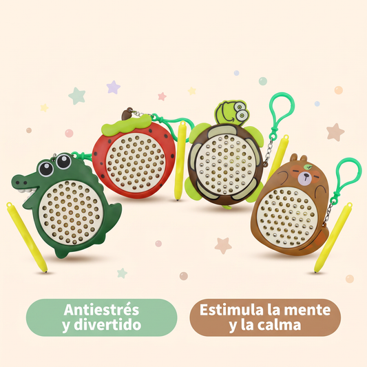 Llavero Sensorial Magnético Antiestrés
